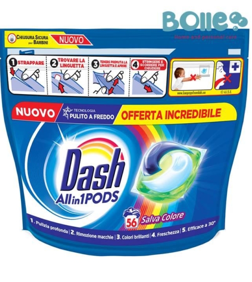 dash pods allin1 salvacolore 56 lavaggi - Detergenti Bucato e Cura Tessuti