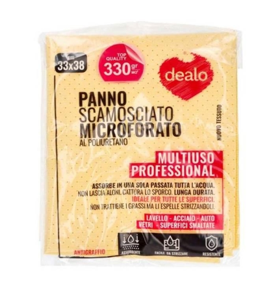Immagine 0 di Dealo Panno Scamosciato Microforato Professionale 33x38 CM