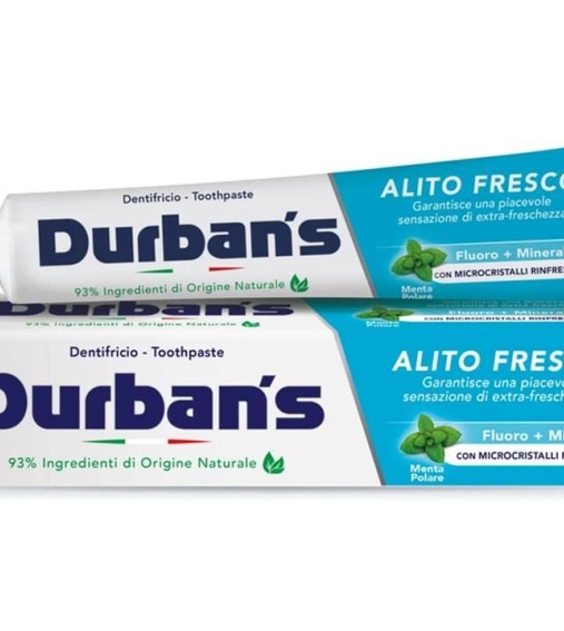 Immagine 0 di Durban’s Dentifricio Alito Fresco Con Fluoro E Minerali 75 ML