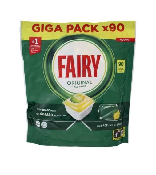 Immagine 1 di Fairy Original ALL in ONE 90 pastiglie Limone