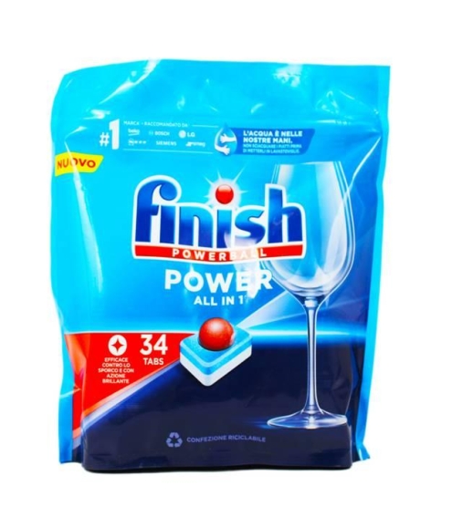 Immagine 1 di Finish powerball All in One 34 tabs Lavastoviglie