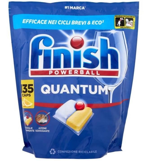Immagine 0 di Finish Powerball Quantum 135 Pastiglie Lavastoviglie