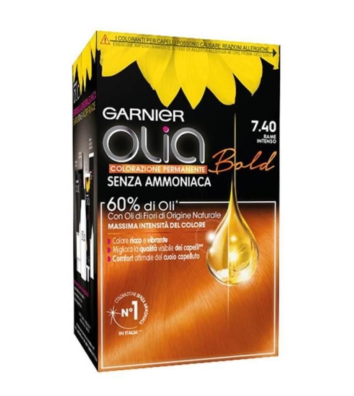 Immagine 1 di Garnier Olia Colore Capelli Senza Ammoniaca 7.40 Rame Intenso