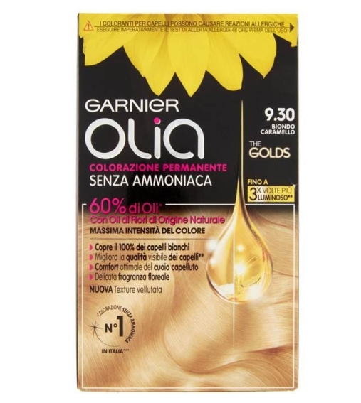 Immagine 0 di Garnier Olia Colore Capelli Senza Ammoniaca 9.30 Biondo Caramello