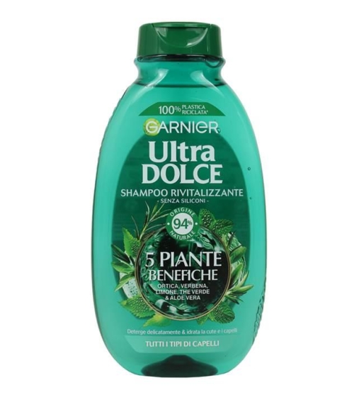 Immagine 1 di Garnier Ultra Dolce Shampoo 5 Piante Benefiche 250 ML