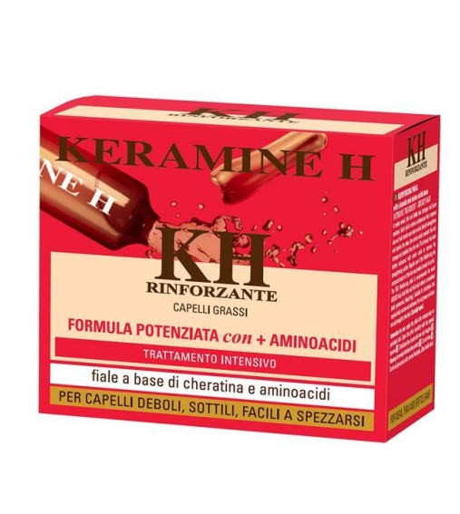 Immagine 0 di Keramine H 10 Fialette Rinforzanti Capelli Grassi