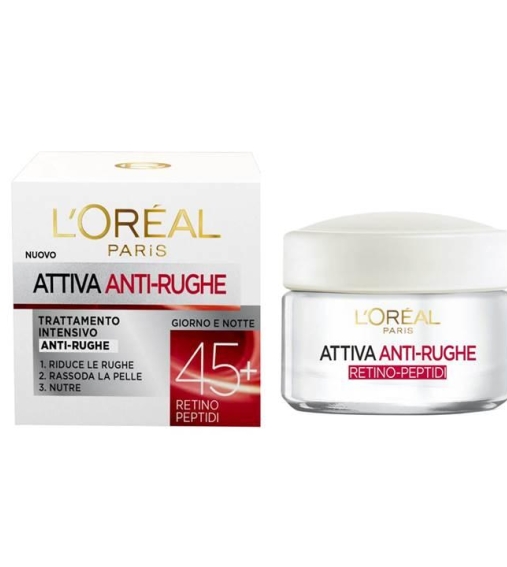 Immagine 0 di L'Oreal Attiva Anti-Rughe Crema Intensiva 50 ML
