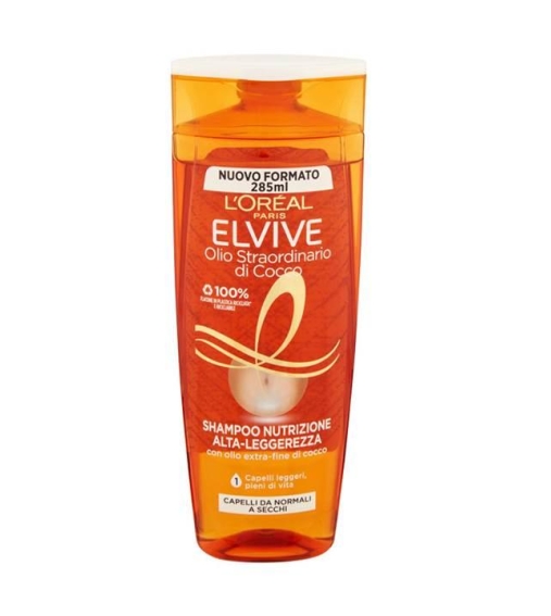 Immagine 1 di L'Oreal Paris Elvive Shampoo Nutriente Ultra Leggero 285 ML