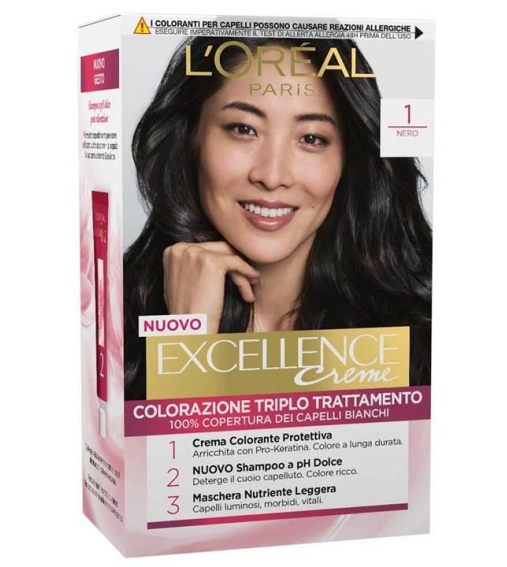 Immagine 0 di L`Oréal Paris Excellence Creme Colore Capelli Nero 1