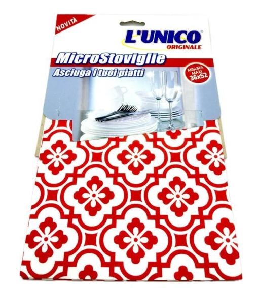 Immagine 1 di L'Unico Panno Microstoviglie Asciuga i Tuoi Piatti 1 Pezzo