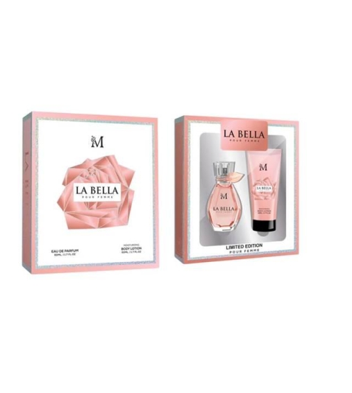 Immagine 1 di La Bella Confezione Femminile EDP 50ML+Body Lotion 50ML Equivalente La Via Est Belle