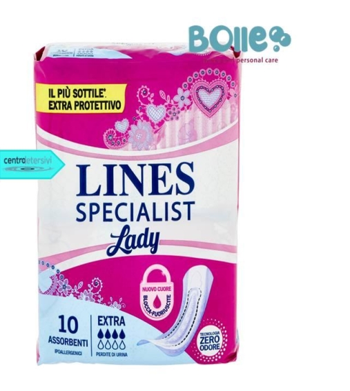Immagine 0 di lines specialist lady assorbenti extra x 10 4 gocce