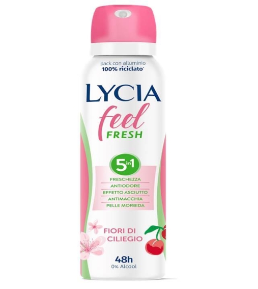 Immagine 1 di Lycia Deodorante Spray 5in1 Fiori Di Ciliegio 150 ML