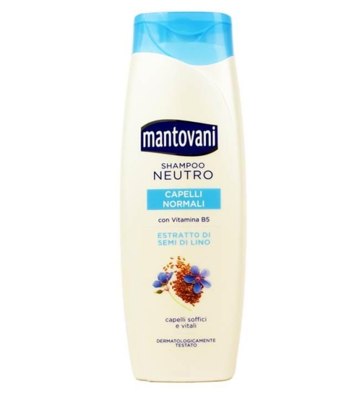 Immagine 1 di Mantovani Shampoo Capelli Normali Con Estratto Di Lino 400 ML