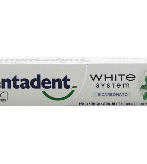 Immagine 1 di Mentadent Dentifricio White System Bicarbonato 75 ML