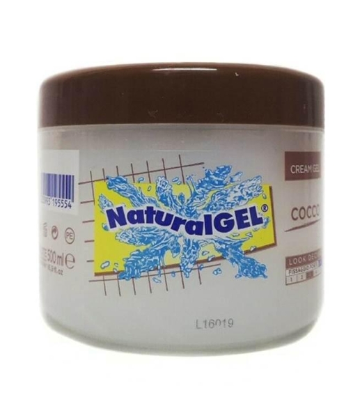 Immagine 1 di Naturalgel al Cocco Gel Per Capelli Fissaggio Forte 500 ML