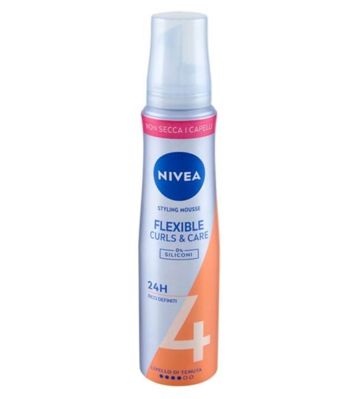 Immagine 0 di Nivea Styling Mousse Flexible Curls & Care Modella Ricci 150 ML