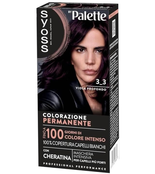 Immagine 0 di Palette Colorazione Permanente Con Cheratina 3_3 Viola Profondo