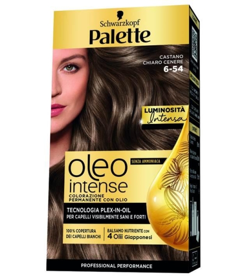 Immagine 0 di Palette Oleo Intense Senza Ammoniaca Colore Permanente Con Olio 6-54 Castano Chiaro Cenere