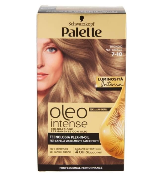 Immagine 0 di Palette Oleo Intense Senza Ammoniaca Colore Permanente Con Olio 7-10 Biondo Naturale