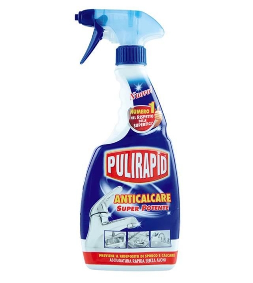 Immagine 0 di Pulirapid Anticalcare Igienizzante Spray 500 ML
