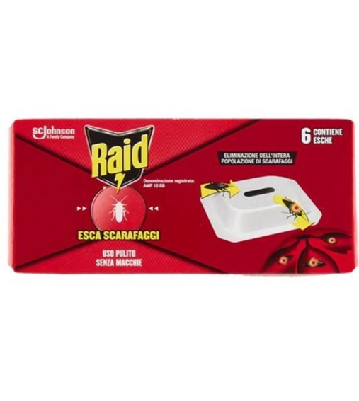 Immagine 0 di Raid Esca per Scarafaggi 6 Pezzi