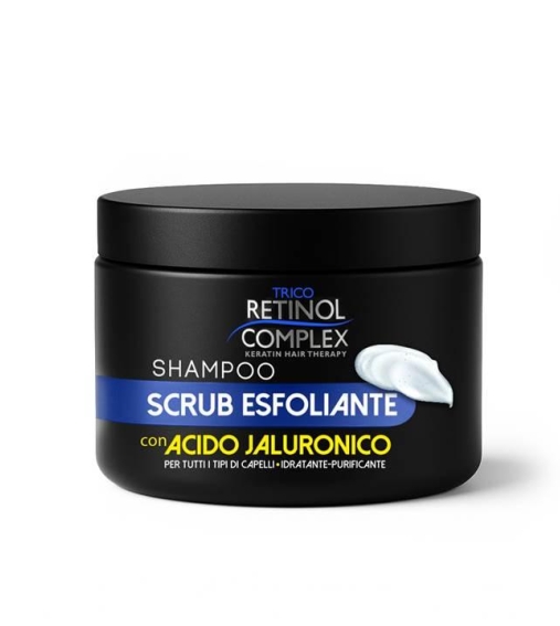 Immagine 0 di Retinol Complex Shampoo Scrub Esfoliante Con Acido Jaluronico 400ML