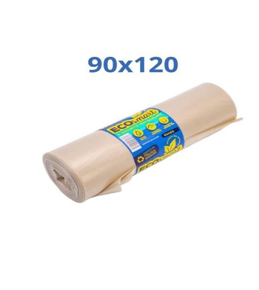 Immagine 1 di Sacchi Ambra Trasparenti 90x120 cm per Spazzatura Differenziata rotolo da 8 pz