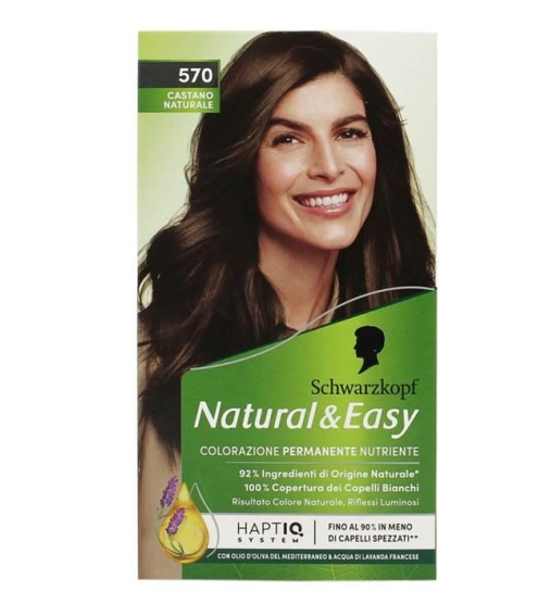 Immagine 1 di Schwarzkopf Natural & Easy Colore Capelli 570 Castano Naturale