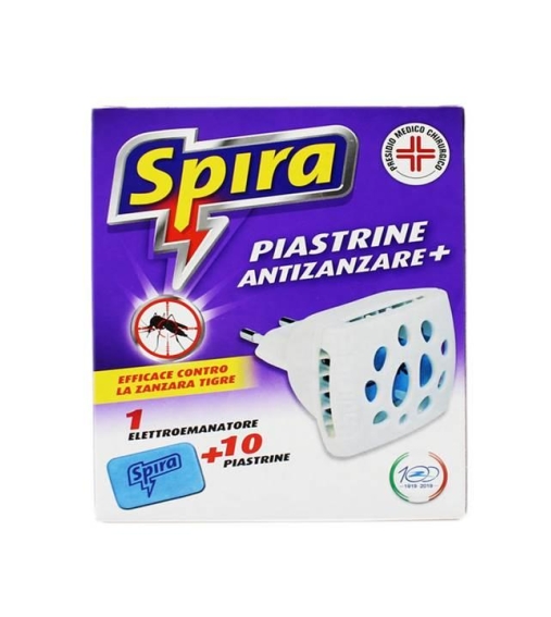 Immagine 0 di Spira Insetticida Elettroemanatore + 10 Piastrine