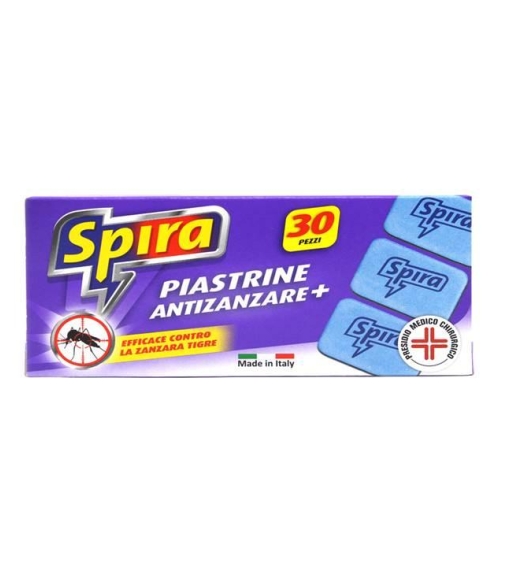 Immagine 1 di Spira Piastrine Antizanzara 30 Pezzi