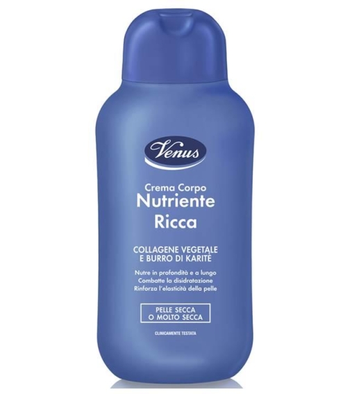 Immagine 1 di Venus Crema Corpo Nutriente Ricca Collagene Vegetale E Burro Di Karitè 250 ML