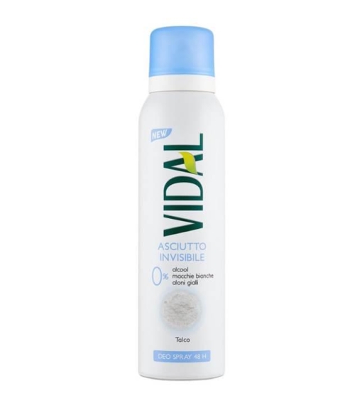 Immagine 0 di Vidal Deodorante Spray Talco 150 ML