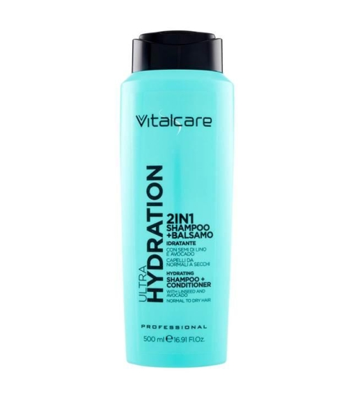 Immagine 1 di Vitalcare Ultra Hydration 2in1 Shampoo e Balsamo Idratante 500 ML