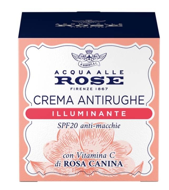 Acqua Alle Rose Crema Antirughe Illuminante SPF20 Anti-Macchie 50 ML