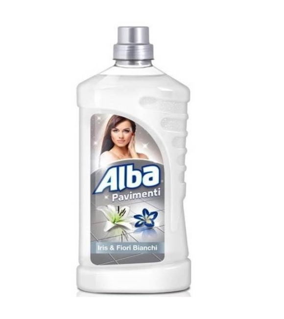 Alba Pavimenti Iris e Fiori Bianchi 1000 ML