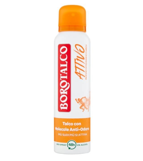 Borotalco Attivo Deodorante Spray Profumo Di Mandarino e Neroli 150 ML