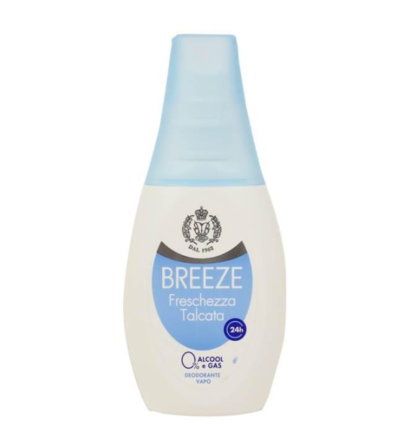 Breeze Deodorante Vapo No Gas Freschezza Talcata 75 ML