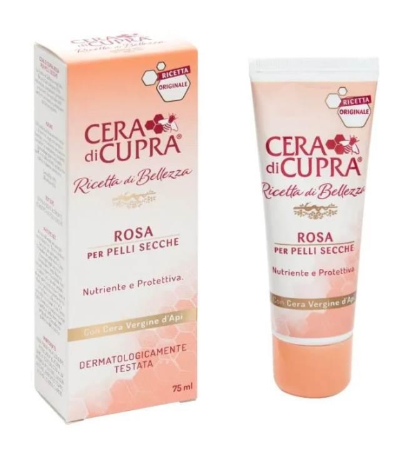 Cera Di Cupra Crema Rosa Per Pelli Secche Tubo 75 ML