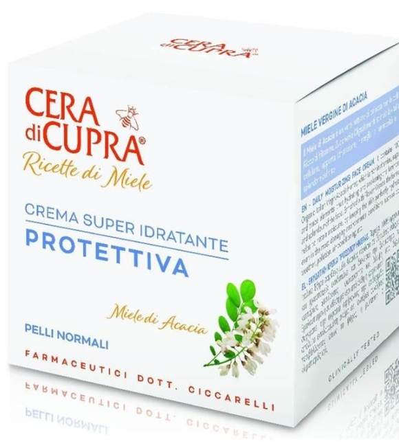 Cera Di Cupra Ricette Di Miele Crema Viso Super Idratante Protettiva 50 ML