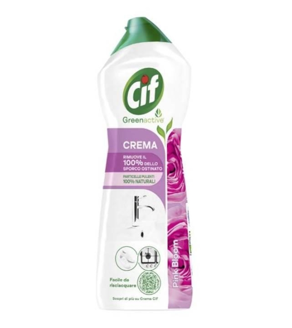 Cif Crema Greenactive Rosa Multiuso 750 ML