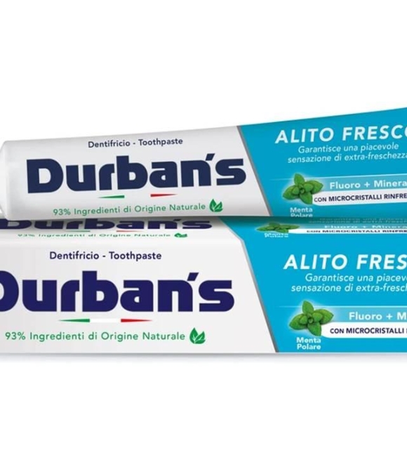 Durban’s Dentifricio Alito Fresco Con Fluoro E Minerali 75 ML