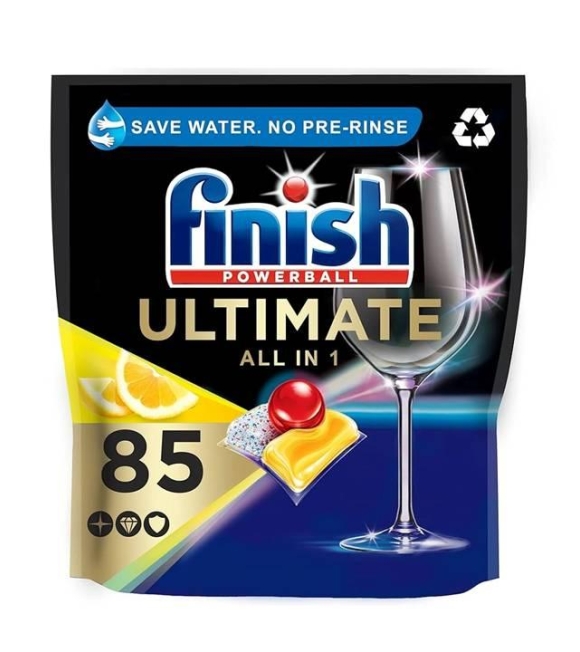 Finish Ultimate Lemon All in One 85 pastiglie Lavastoviglie