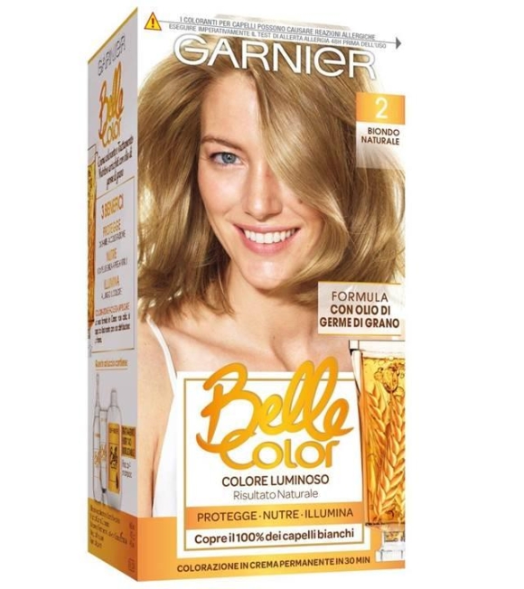 Garnier Belle Color Colore Capelli 2 Biondo Naturale