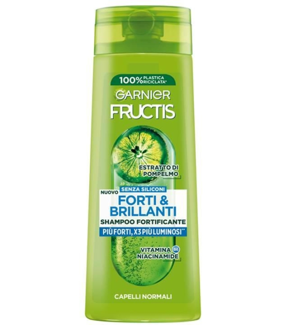 Garnier Fructis Forti & Brillanti Shampoo Fortificante Capelli Normali 250 ML