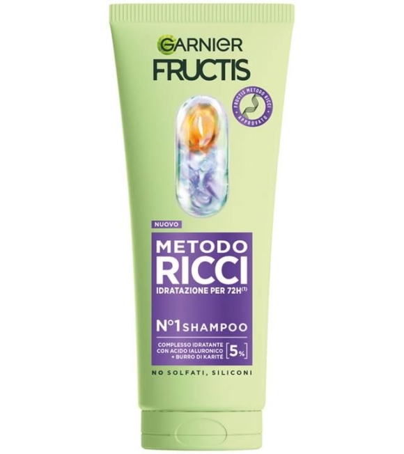 Garnier Fructis Shampoo Metodo Ricci N°1 200 ML