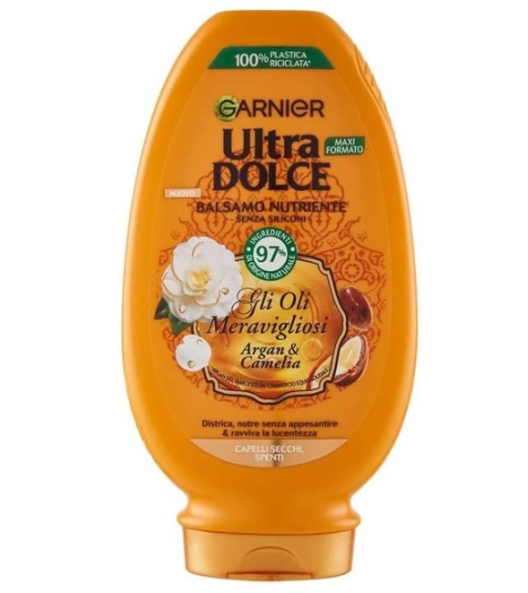 Garnier Ultra Dolce Balsamo Olio di Argan e Camelia 250 ML