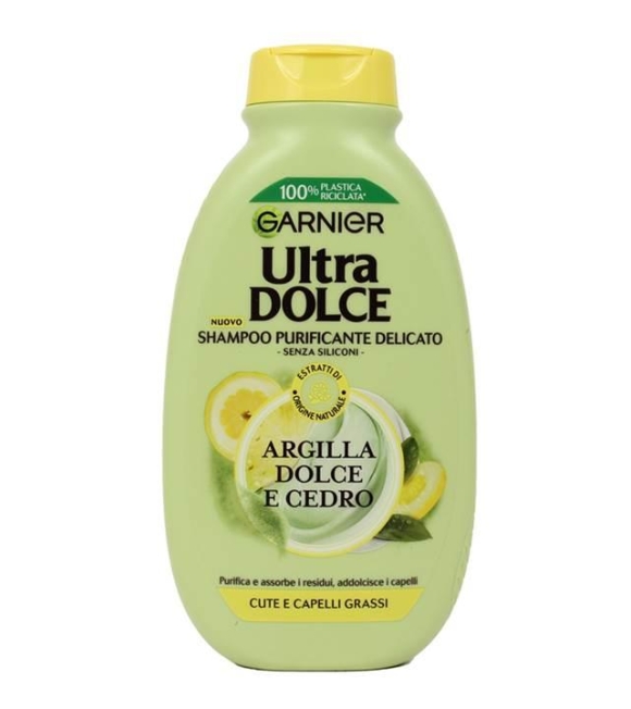 Garnier Ultra Dolce Shampoo Argilla Dolce E Cedro 250 ML