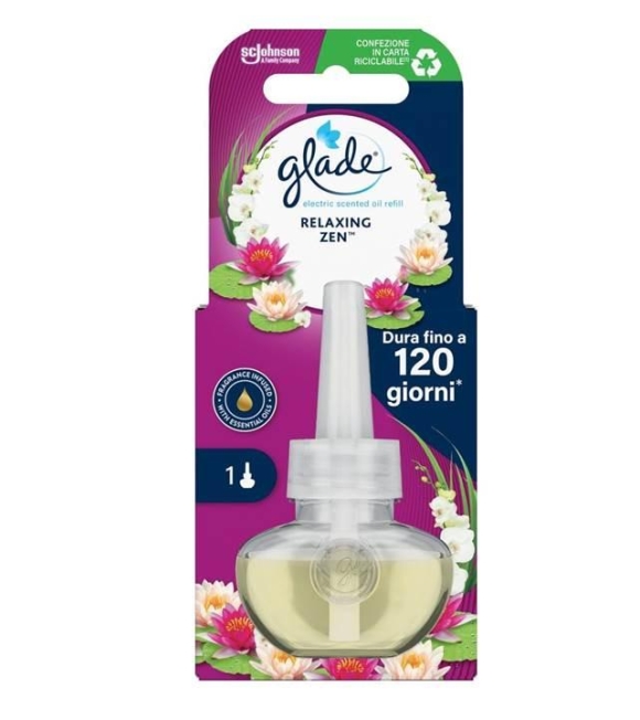 Glade Profumatore Per Ambienti Relaxing Zen Ricarica 20 ML