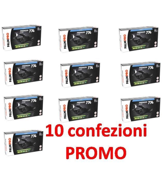 Guanti Nitrile Neri Hi Grip premium 774 nitrile Icoguanti da 500 Pezzi